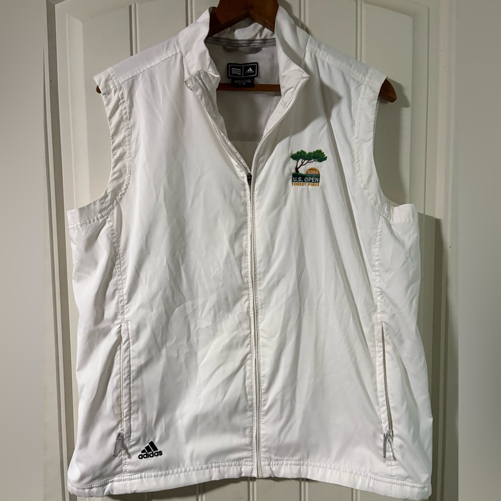 Adidas U.S. Open White Torrey Pines 2008 White Vest